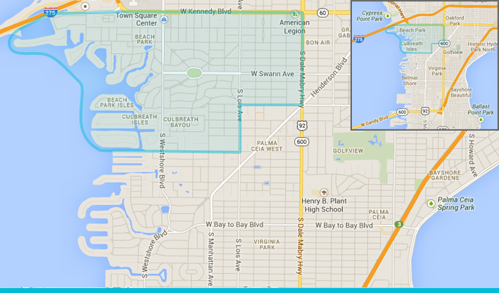 Beach Park Culbreath Bayou Isles Historic Mediterranean Homes Beach Park Was Developed In The Early 1920 S On Land Thick With Florida Tropical Foliage Palms Oak Forests A Stretch Of Old Tampa Bay Waterfront